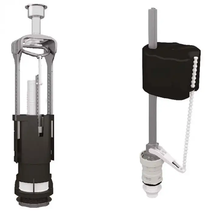 Сливная арматура для унитаза  Oli + наливной клапан с нижней подводкой (CD11000171014)