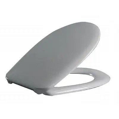 Крышка-сиденье для унитаза Haro Малибу стальное двухпозиционное крепление, белое (530750/531822)