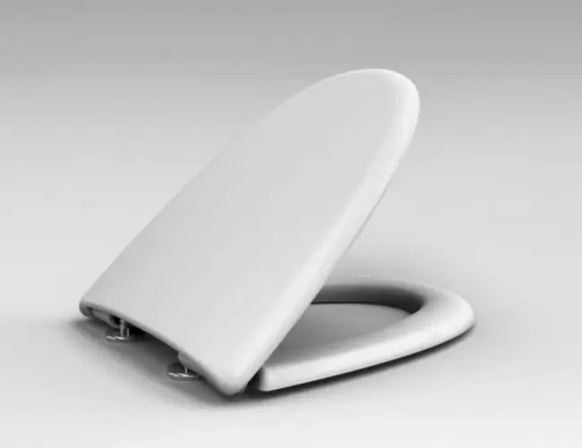 Крышка-сиденье для унитаза Haro Фьель быстросъемное стальное крепление микролифт с эксцентриком, белое (531656)