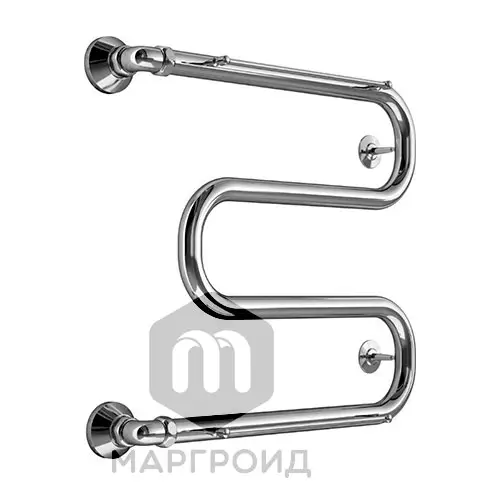 Полотенцесушитель водяной Маргроид М-образный "Вид 38" 50х60, хром
