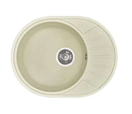 Кухонная мойка AQUATON Чезана, жемчуг (1A711232CS240)