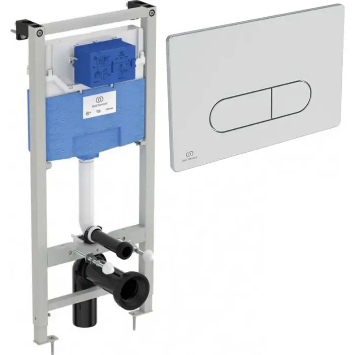 Пневматический промо-набор Ideal Standard Инсталляция ProSys  + Пневматическая панель смыва OLEAS (R0116AA)