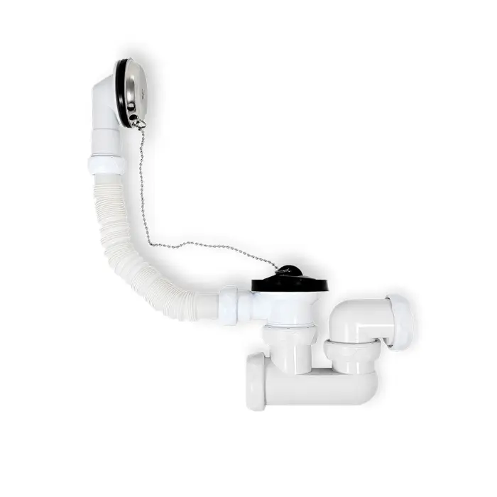 Сифон для ванны IDROSPANIA с выдвижным переливом 1/2"x40 мм (660456)