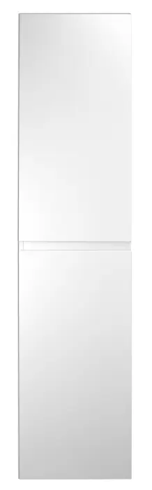 Пенал подвесной Azario Мила 400х340х1650 универсальный, белый матовый (CS00080413)