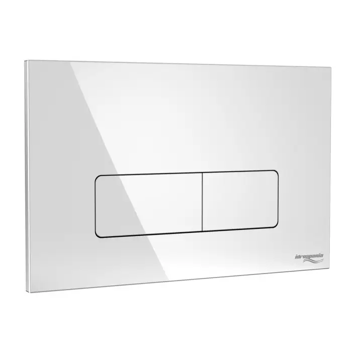Кнопка смыва IDROSPANIA  Andrea двойная, хром глянец (30351)