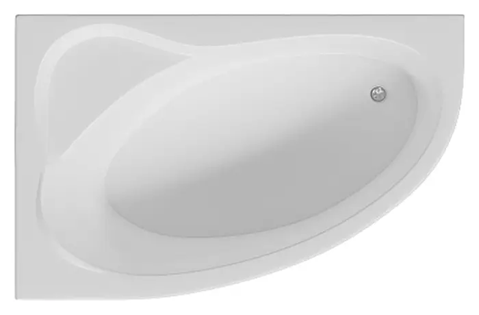 Ванна акриловая AZARIO Лаура асимметричная 170*110 см левая (AV.0052170)