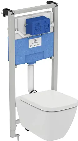 НАБОР 3 В 1 Ideal Standard i.Life B - Комплект Унитаз + Сиденье + Инсталляция T461401+T468301+R020467 (I001401)