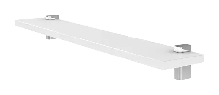 Стеклянная полка Aquaton 65, 65*12*1см, глянец, хром (1A110203XX010)