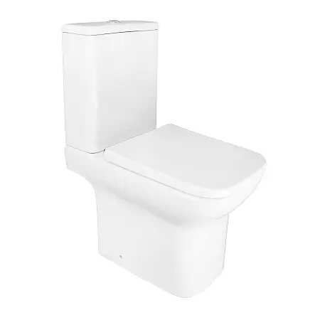 Унитаз-компакт Azario Альба 620х405х805 напольный, безободковый, с сиденьем микролифт (AZ-8323)