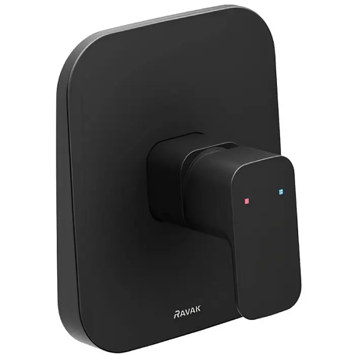 Смеситель для душа Ravak 10° Free black-TD F 062.20 скрытый монтаж, керамический картридж, черный матовый (X070157)
