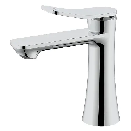 Cмеситель для раковины Azario Эскаро керамический картридж, хром (AZ-K1074)