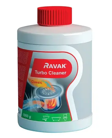 Средство для очистки сифонов Ravak Turbo Cleaner 1000 мл (X01105)