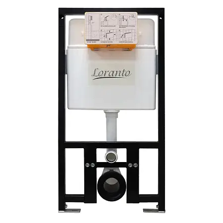 Инсталляция Loranto Prestige для подвесного унитаза, 51 см, без кнопки (4551)