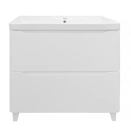 Комплект Тумба Azario LOTOS 80/2 Н 820х475х835 напольная с раковиной Monte 80 (CS00081987)