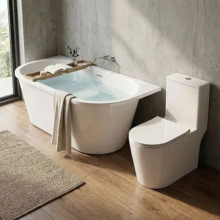 Интерьер Ванна ELC17075 и  унитаз AZ-80673 (1)