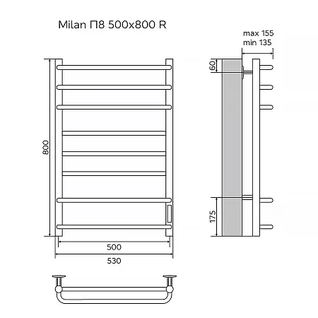 Milan П8 500х800 R