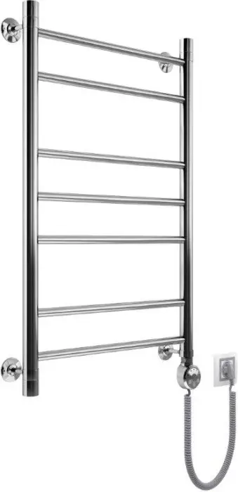 Полотенцесушитель электрический Маргроид  Лесенка "Вид 10" без полки 100х50 подключение справа, хром