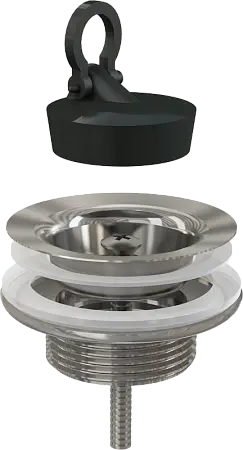 Донный клапан Alcadrain Хром (A439)