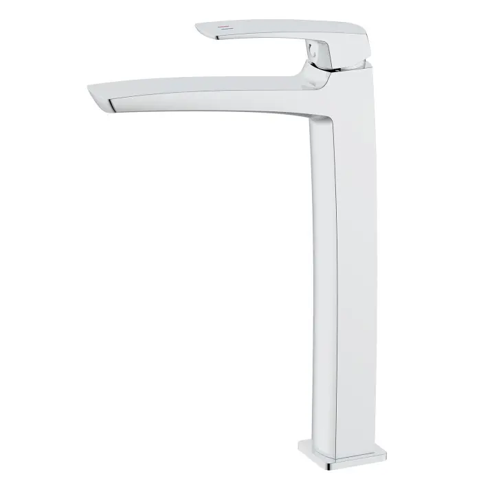 Смеситель для раковины-чаши Azario Conda высокий, керамический картридж, хром (AZ-K9011)