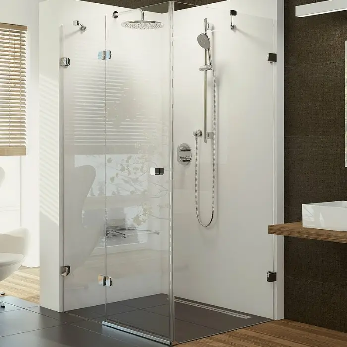 Душевое ограждение Ravak Brilliant BSDPS-90/90 90х90 L стекло Transparent, профиль Хром (0UL77A00Z1)