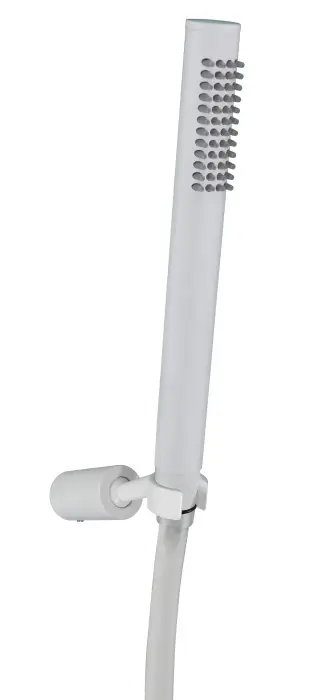 Ручной душ Paffoni BIRILLO шланг 1500мм металл, белый матовый (ZDUP036BO)