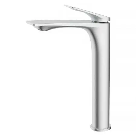 Cмеситель для раковины-чаши Azario Ларси высокий, керамический картридж, сатин (AZ-K9049BN)