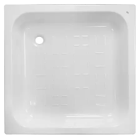 Душевой поддон BLB стальной 70х70х12 квадратный 