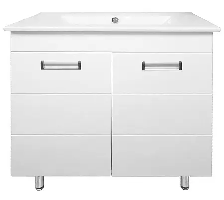 Loranto Тумба Дина 75 (750х810х460) с раковиной QUADRO 75