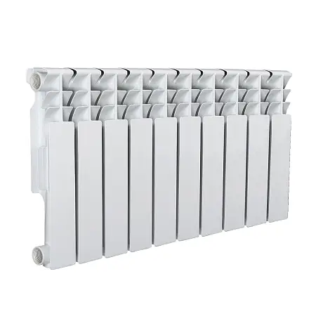 Радиатор биметаллический AZARIO BM350/80 10 секций, белый (BM350/80/10)