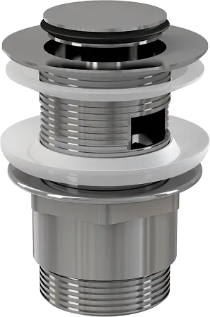 Донный клапан для раковины Alcadrain хром (A39)