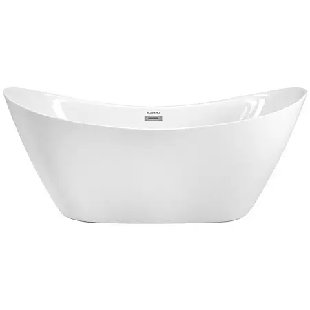 Ванна акриловая Azario MELADO 1700х750х720 белая, свободностоящая в комплекте с сифоном и металлическими ножками (AZ-6107-17W)