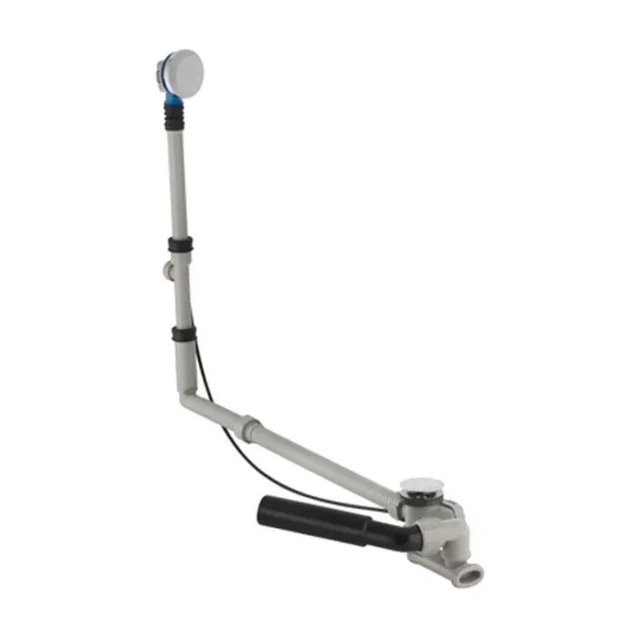 Слив-перелив для ванны Geberit, полуавтоматичнеский, длина 73 см, с декоративным комплектом: Глянцевый хром, d=40/50мм (150.525.21.6)