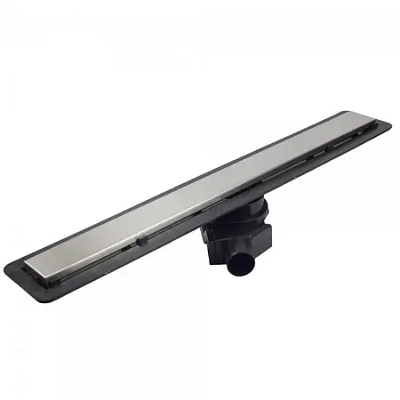 Трап для душа Pestan Confluo Frameless Line 550 с решеткой под плитку, хром матовый (13701230)