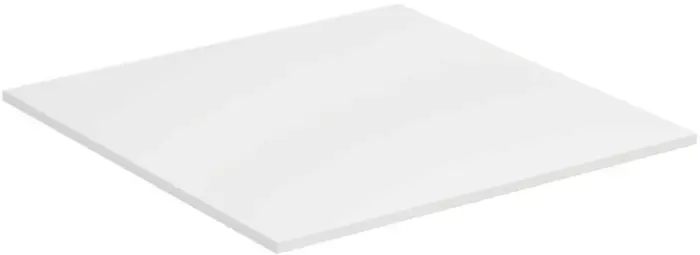 Столешница Ideal Standard Adapto 50 см без выреза, с крепежом, белый глянцевый (U8412WG)