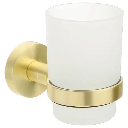 Стакан Fixsen Comfort Gold стекло, золото сатин (FX-87006)