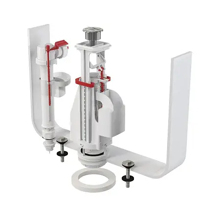 Выпускной комплект Alcadrain 3/8" CHROM, с двойной кнопкой 