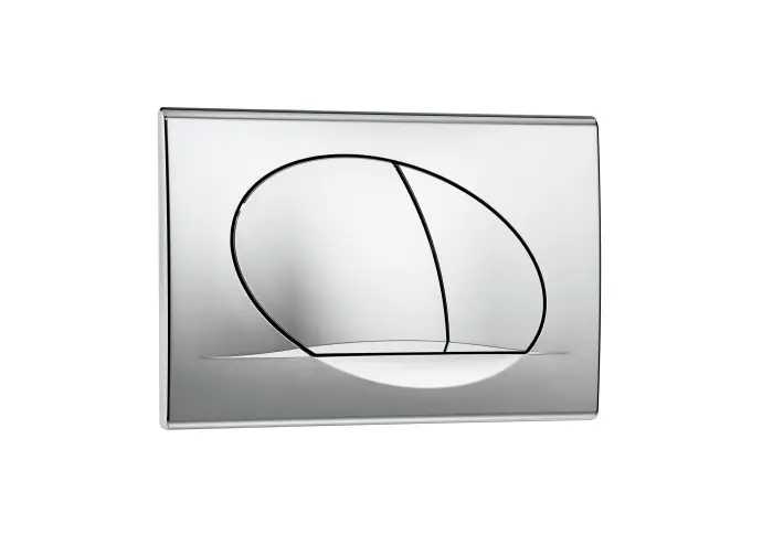 Кнопка смыва Roca ACTIVE PL 42B для ПЭК, хром глянец