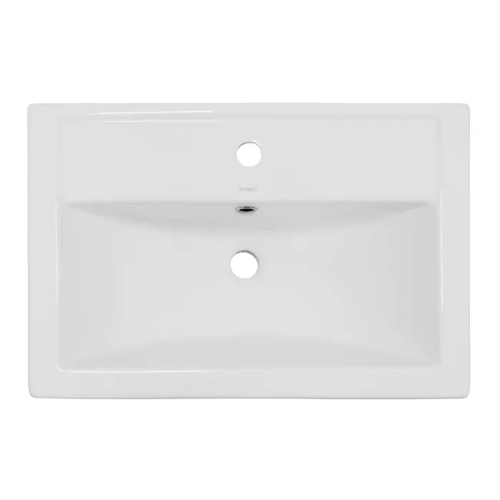 Раковина мебельная Kirovit Фостер 600 белый (CS00094124)