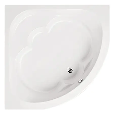 Ванна акриловая Santek Канны симметричная 150х150, белая