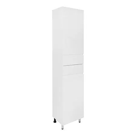 Пенал Azario Эстима 40 400х320х1970 напольный, правый, белый глянец (CS00094559)