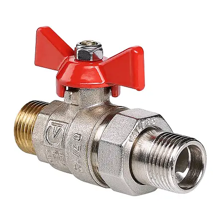 Кран шаровой Valtec BASE с полусгоном 3/4" нар.-нар. (VT.226.N.05)