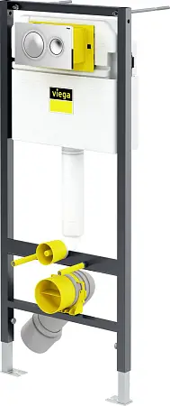 Viega 792855 Сет Инсталляция с кнопкой Visign for Style 20  Prevista Dry