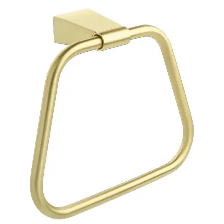 Полотенцедержатель кольцо Fixsen Trend GOLD, золото матовое (FX-99011)